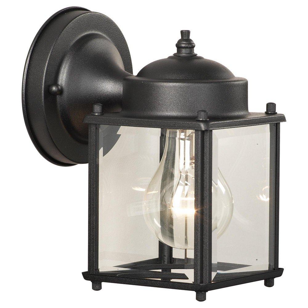Thomas Lighting Black 60 W 1-Light Outdoor Wall Bracket 