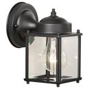 Thomas Lighting Black 60 W 1-Light Outdoor Wall Bracket 