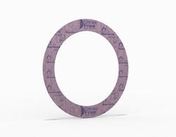 Ring Gasket, Graphite Fiber with Nitrile Binder(NBR) Nitrile(NBR), 3 in. ASME B16.5 Class 150, 0.125 in. Thick