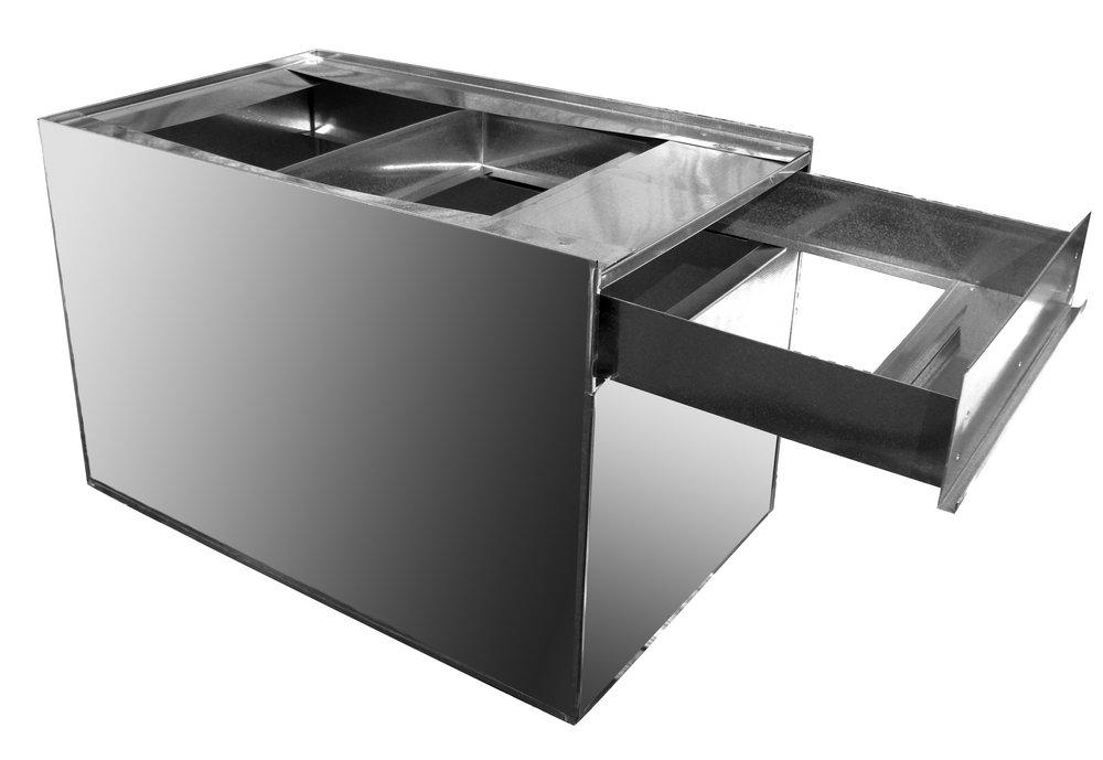 Southwark Metal 16-1/2 in. 26 ga Return Air Duct Plenum 