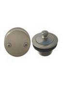 1-1/4 in. Lift and Turn Waste and Overflow Drain Converter Kit Satin Nickel