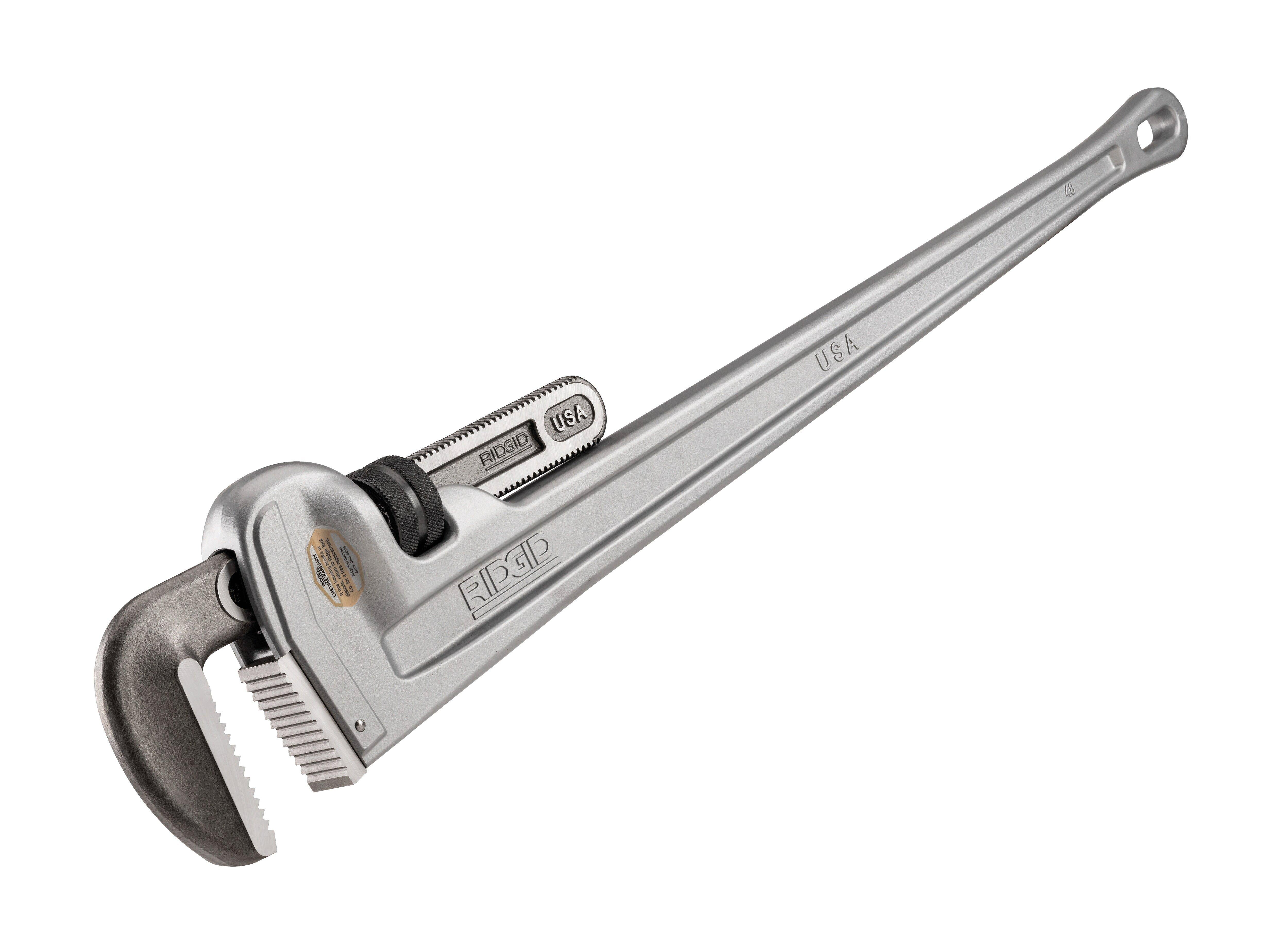 RIDGID Grey 1-1/2 in. Pipe Wrench 