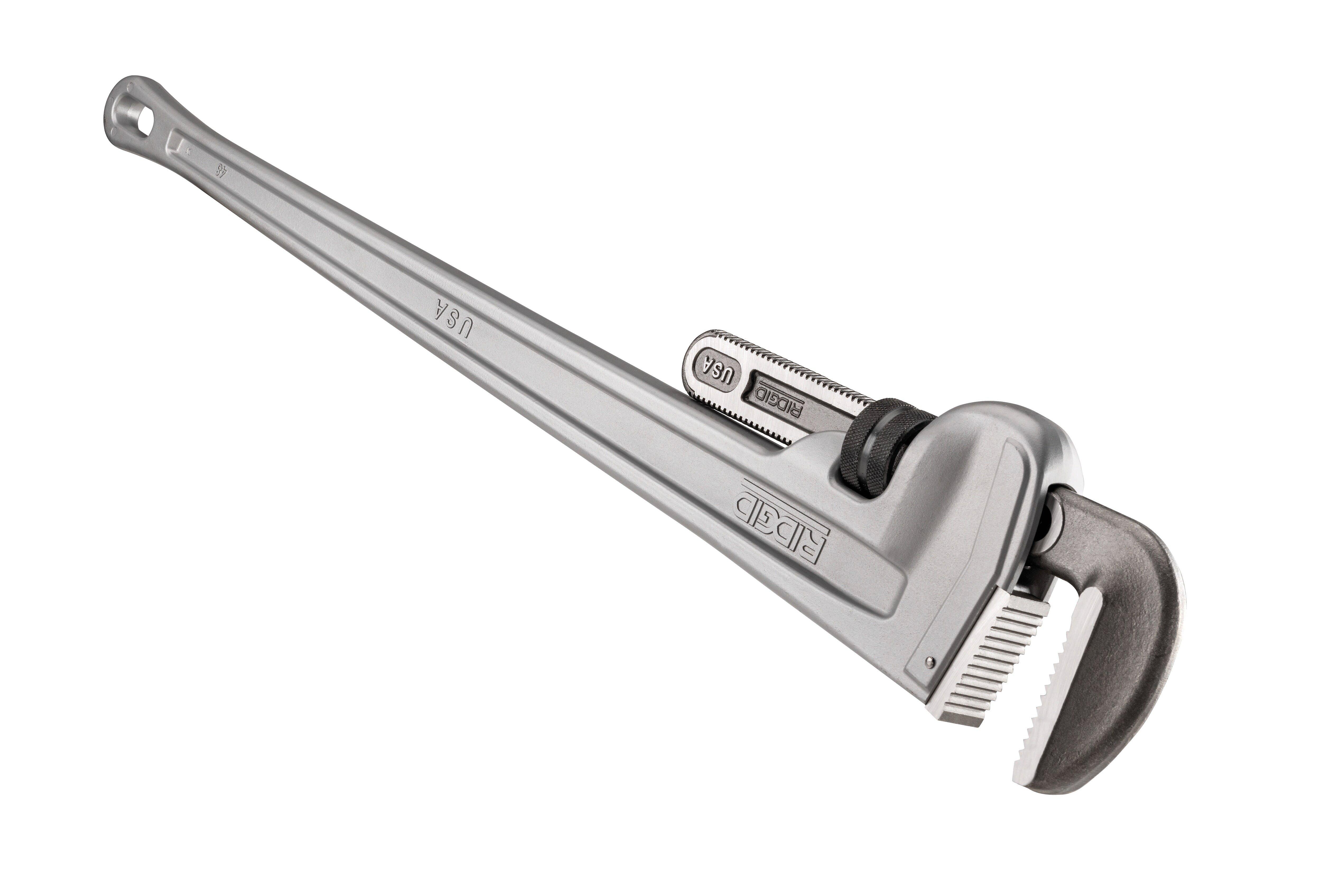 RIDGID Grey 1-1/2 in. Pipe Wrench 