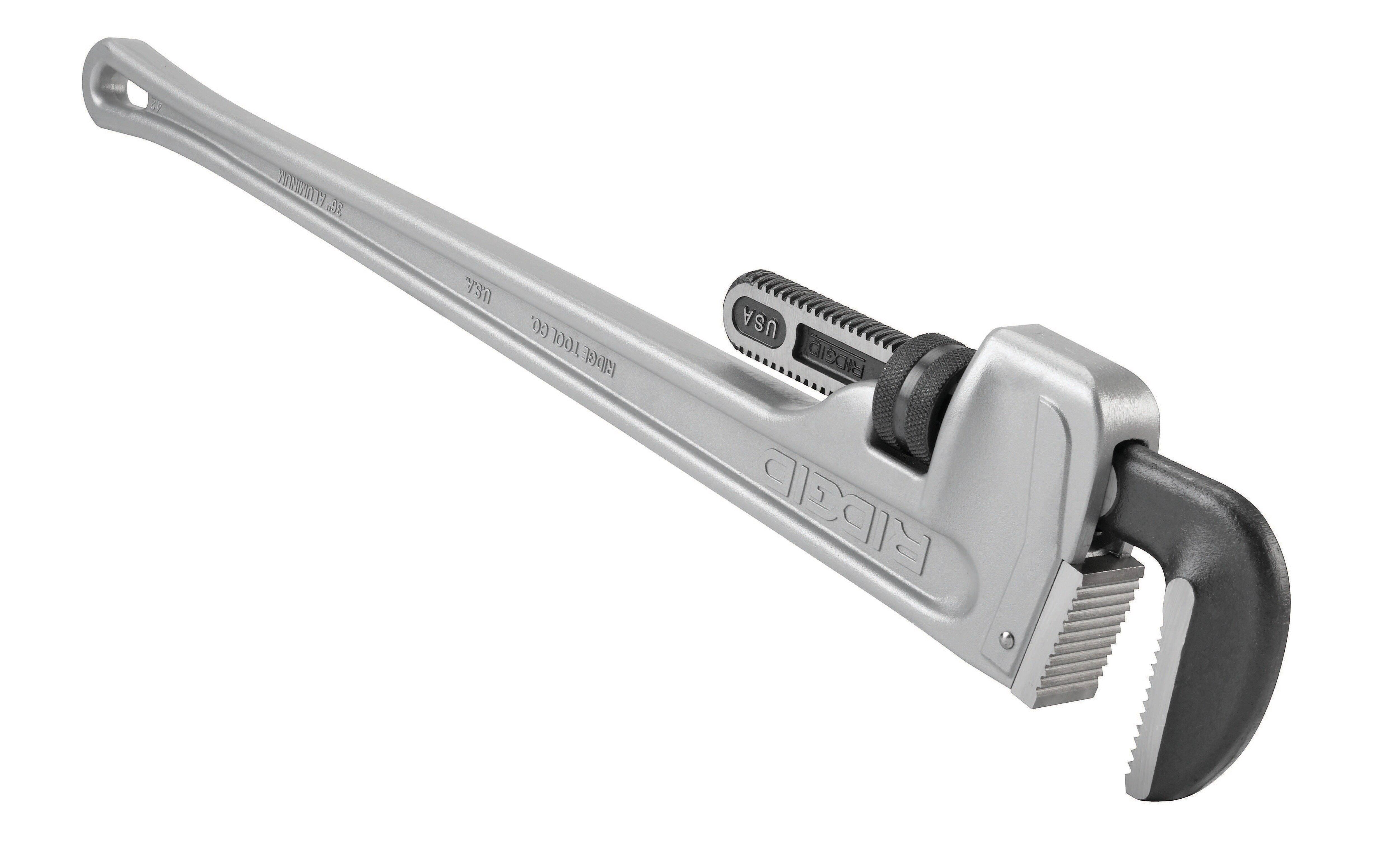 RIDGID Grey 1-1/2 in. Pipe Wrench 