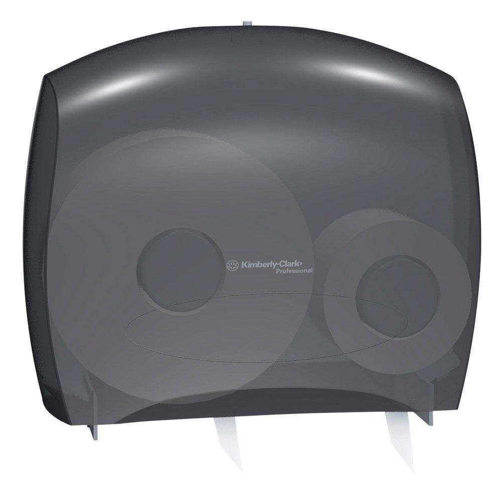 Scott® Black Wall Mount Toilet Tissue Dispenser 