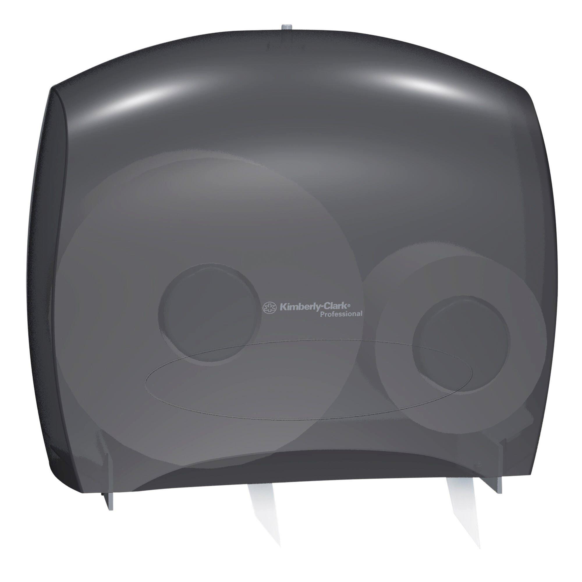 Kimberly-Clark Professional&trade; Black Wall Mount Toilet Tissue Dispenser 