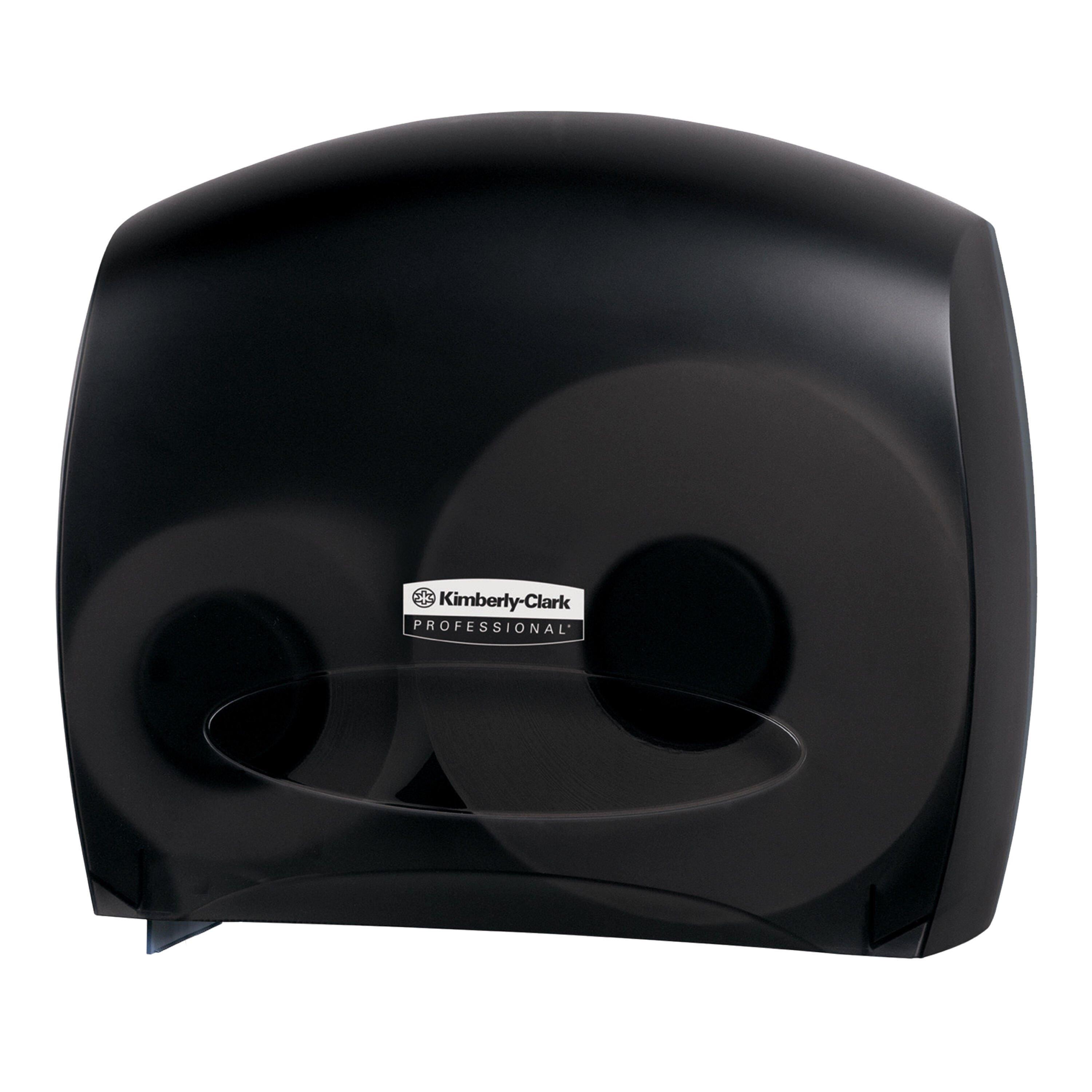 Kimberly-Clark Professional&trade; Black Wall Mount Toilet Tissue Dispenser 