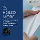Kimberly-Clark Professional&trade; Black Wall Mount Toilet Tissue Dispenser 