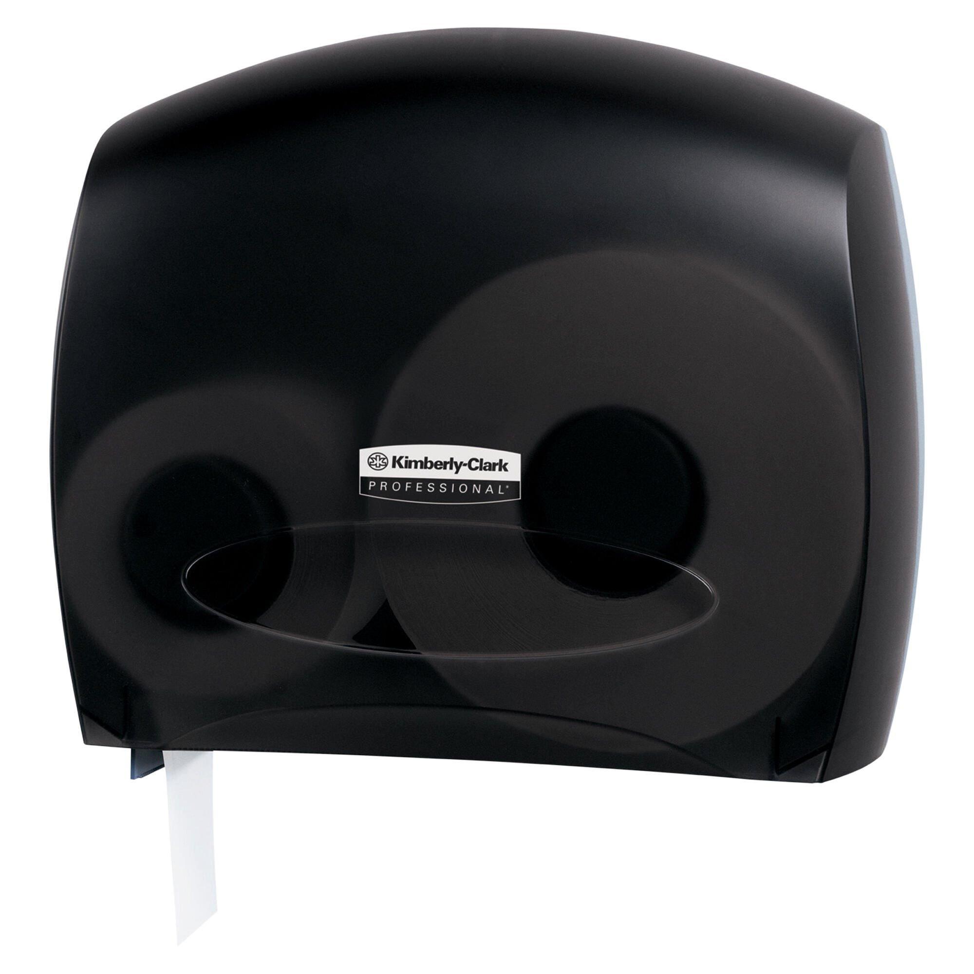 Kimberly-Clark Professional&trade; Black Wall Mount Toilet Tissue Dispenser 