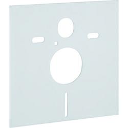 Acoustic Insulation Set for Wall-Hung Toilet and Bidet in White