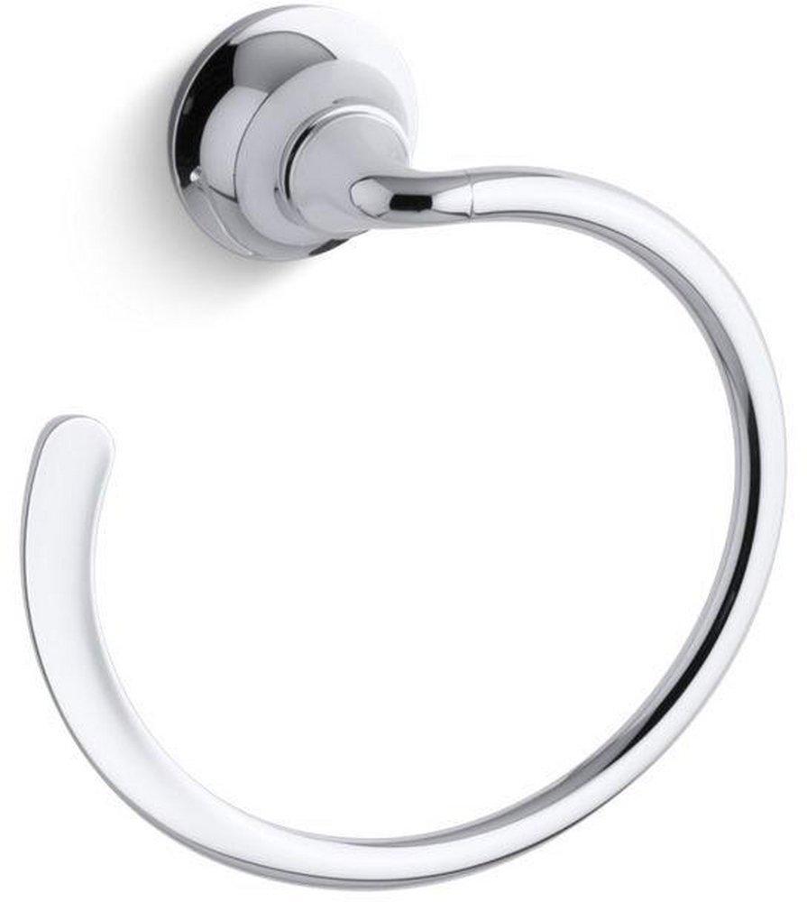 KOHLER Polished Chrome Round Open Towel Ring 
