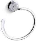 KOHLER Polished Chrome Round Open Towel Ring 