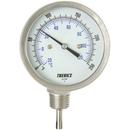 3 in. 20 to 240F Bimetal Thermometer with 4 in. Stem