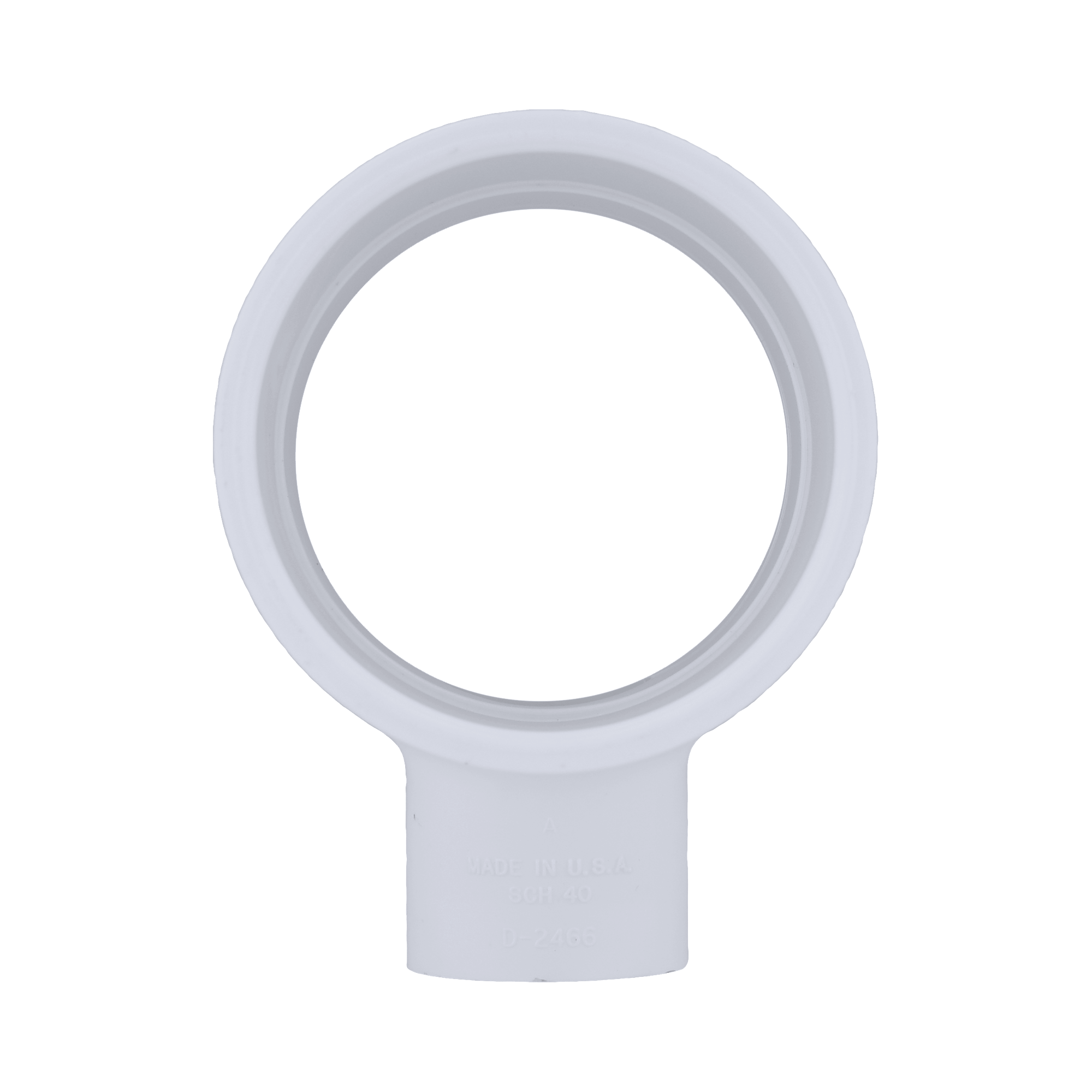 White Slip Plastic Reducing Tee 