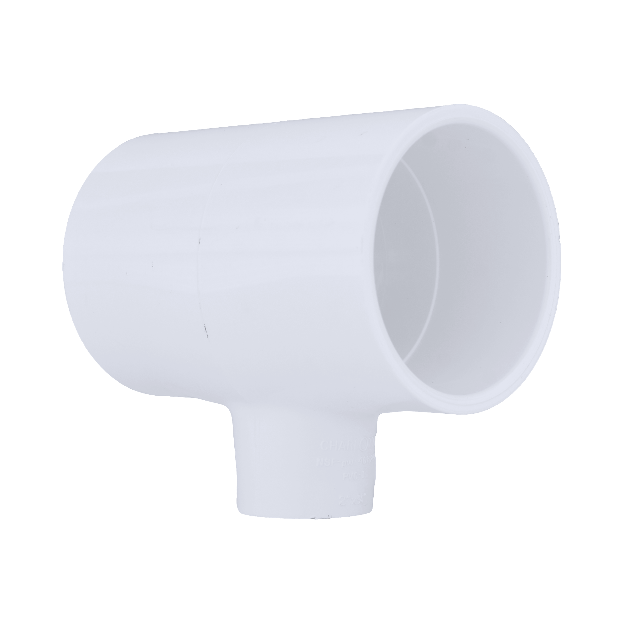 White Slip Plastic Reducing Tee 