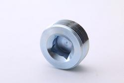 1-1/4 in. Threaded Steel Square Countersunk Galvanized Malleable Plug