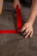 Shurtape Black 2 in. x 36 yd. Vinyl Line Set Tape 