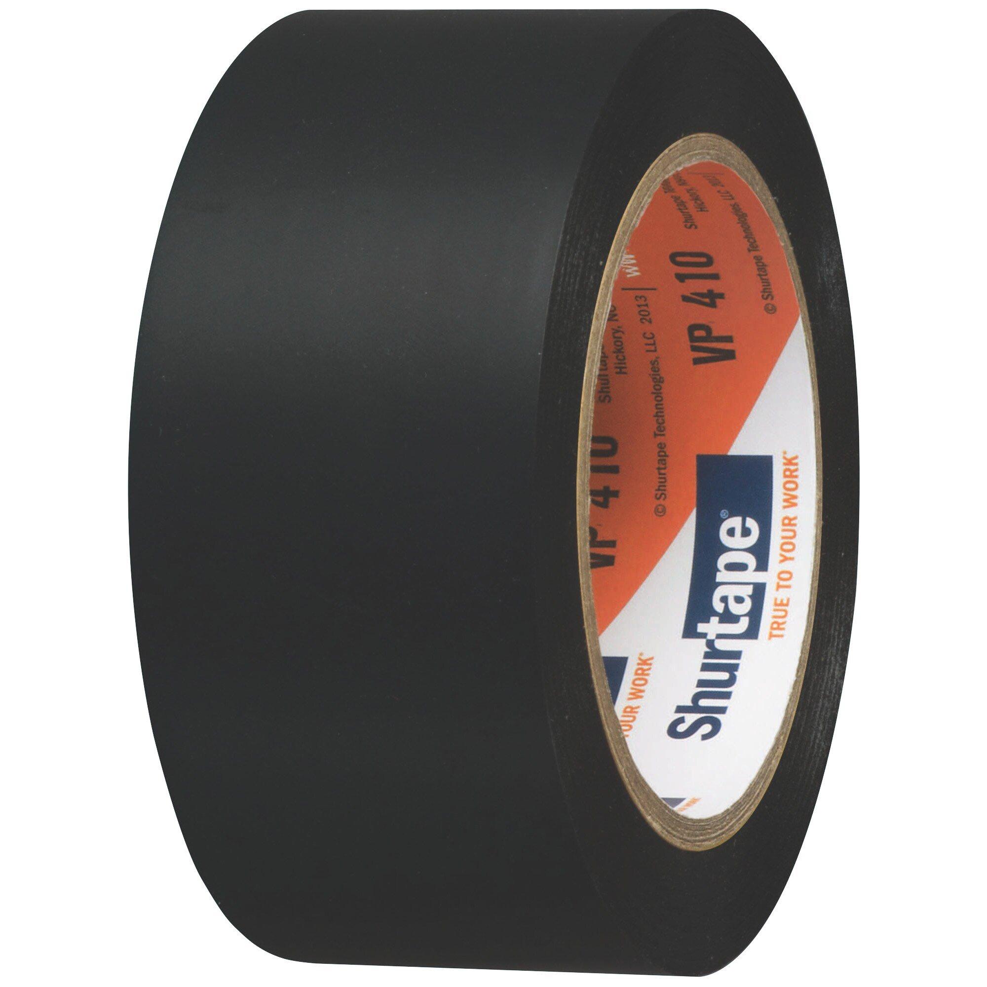 Shurtape Black 2 in. x 36 yd. Vinyl Line Set Tape 
