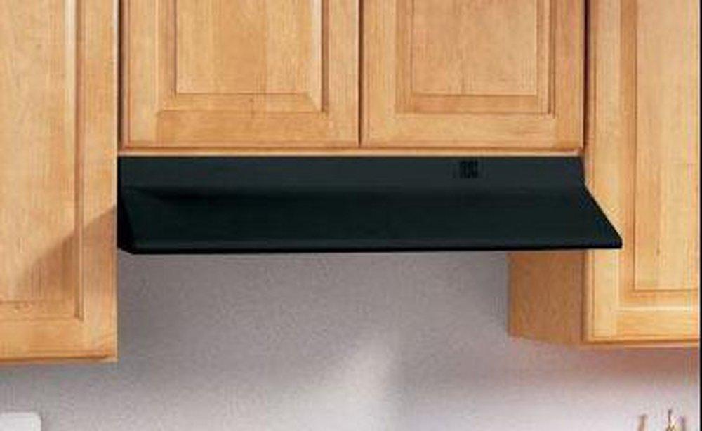 GE&reg; Black 30 in. Under Cabinet Range Hood 