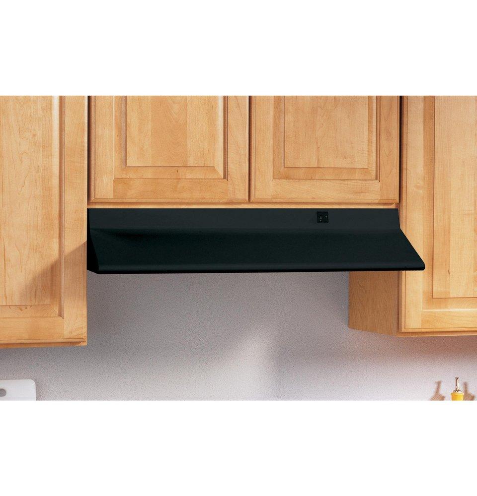 GE&reg; Black 30 in. Under Cabinet Range Hood 