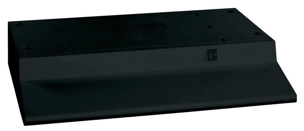 GE&reg; Black 30 in. Under Cabinet Range Hood 