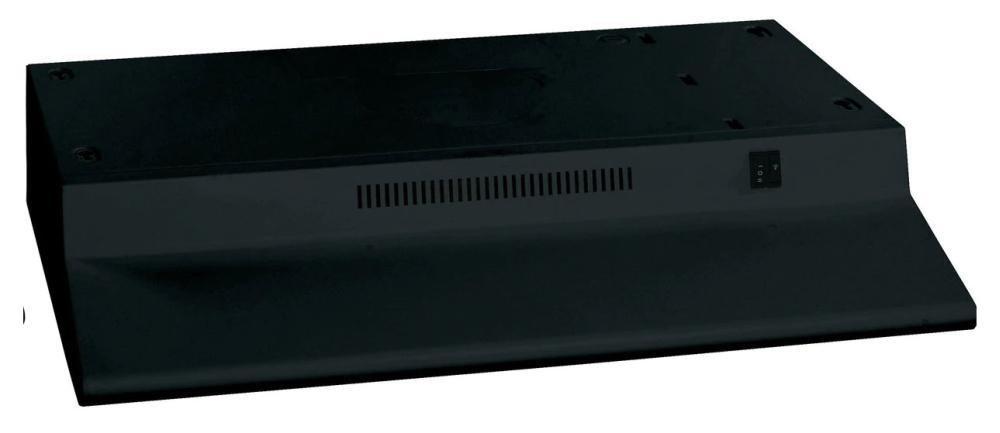GE&reg; Black 30 in. Under Cabinet Range Hood 