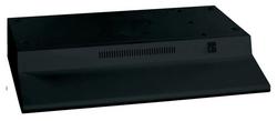 30 in. Under Cabinet Range Hood in Black on Black