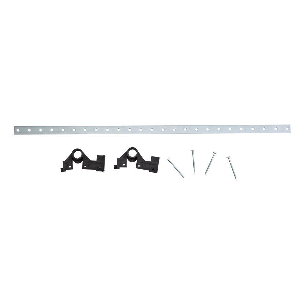 Water-Tite Black 26 in. Plastic Bar Kit 