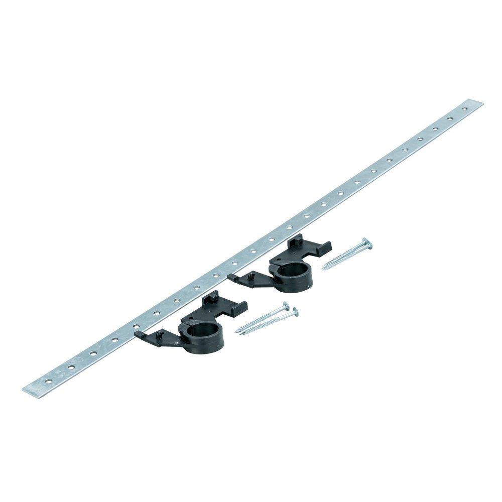 Water-Tite Black 26 in. Plastic Bar Kit 