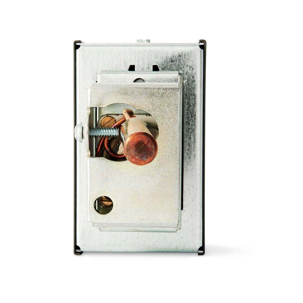 Resideo Grey 100 to 200 Deg F Hydronic Aquastat UL MP466 3-7/8 x 2-1/2 in. 