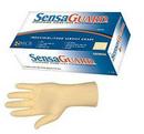 Size XL 5 mil Latex Food Service and General Purpose Disposable Gloves in Beige (Box of 100)
