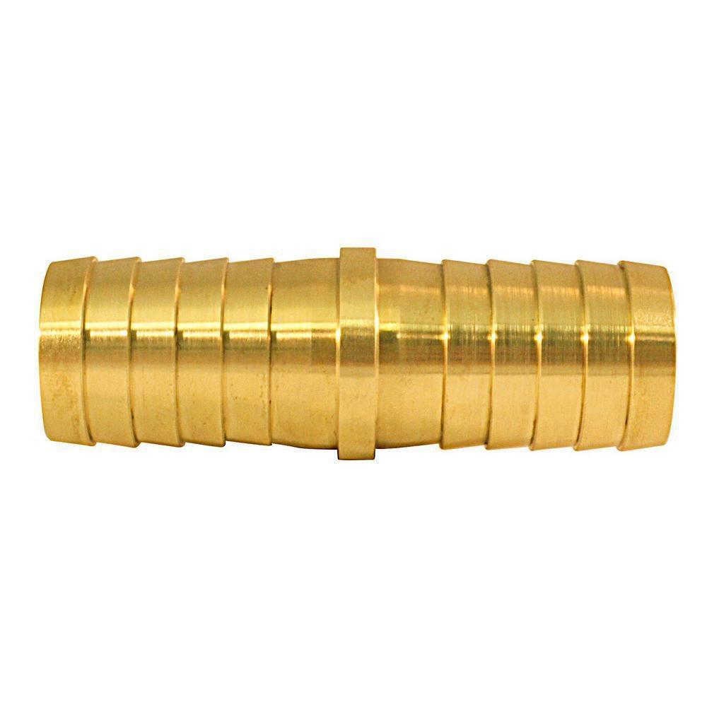 Simmons Manufacturing Barbed Red brass Coupling 