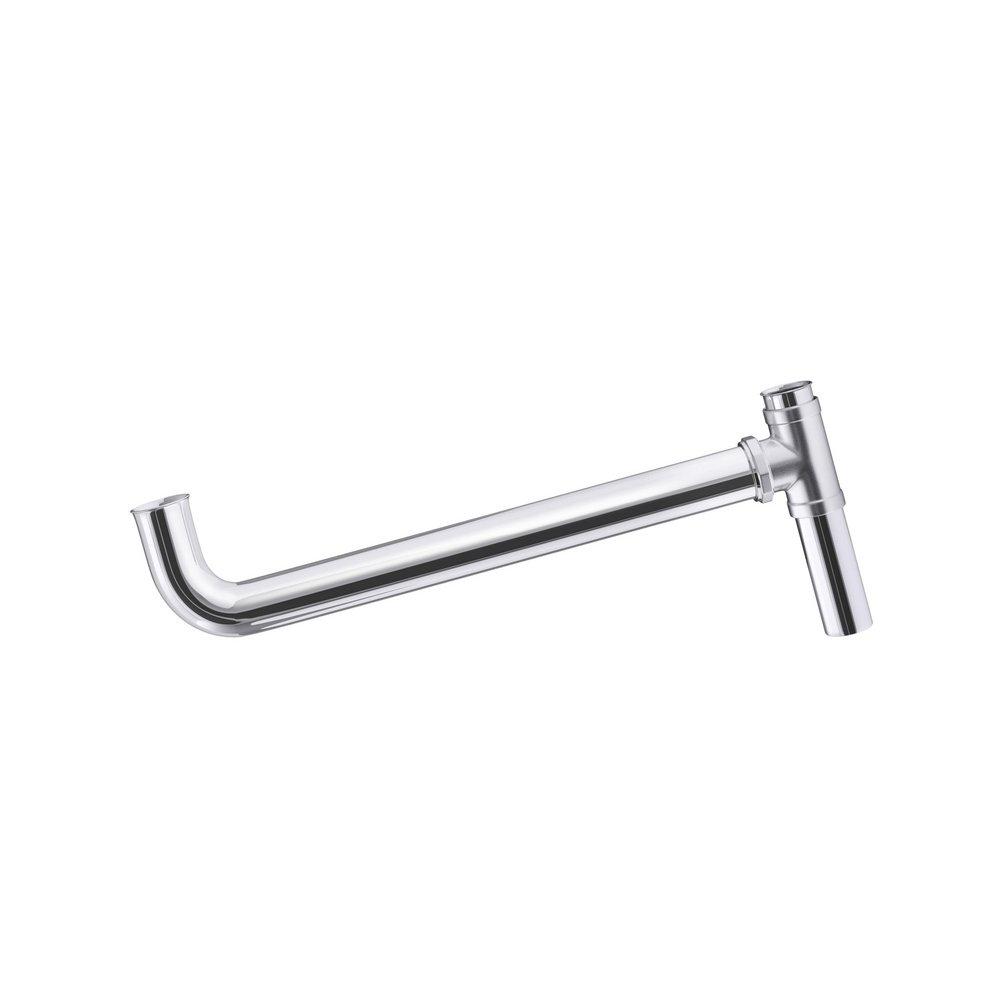 PROFLO&reg; Polished Chrome 17 ga Slip-Joint End Outlet Waste in Polished Chrome 