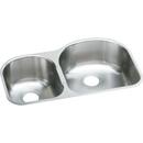 2-Bowl Stainless Steel Left Hand Undermount Kitchen Sink in Soft Highlighted Satin