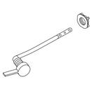 KOHLER Vibrant Brushed Bronze Left-Hand Trip Lever 