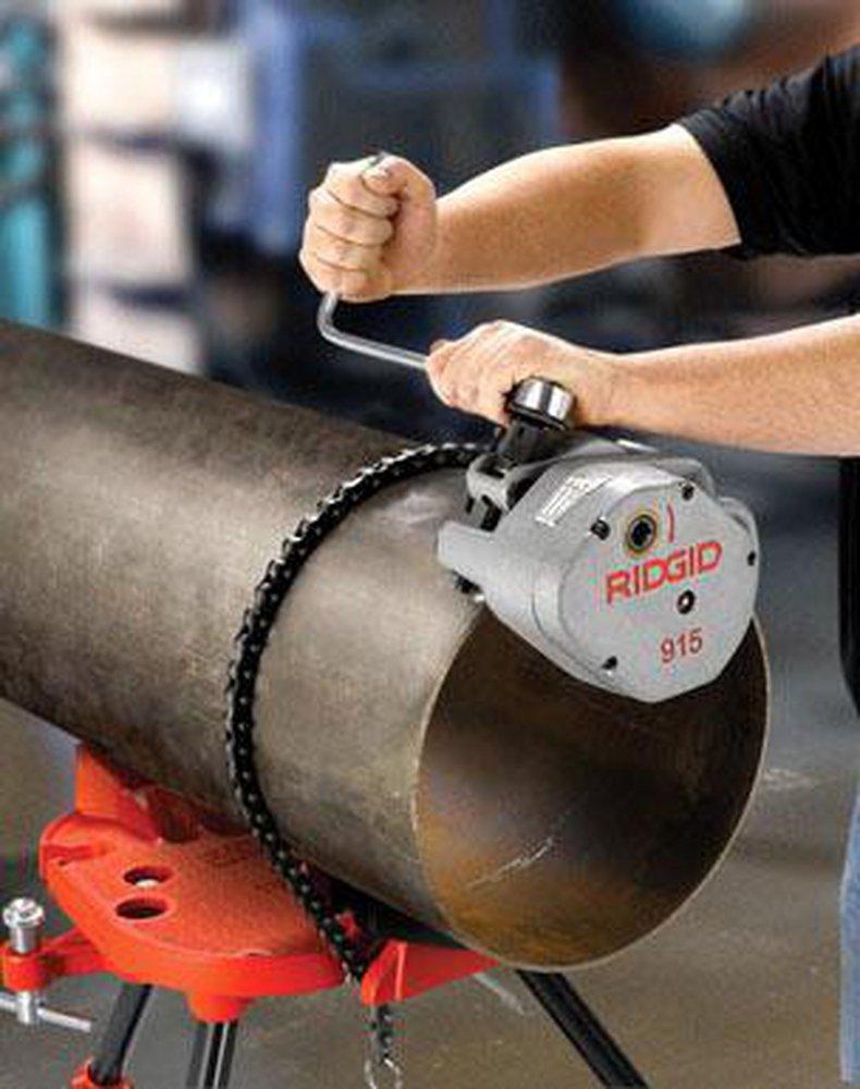 RIDGID 1/8 - 2-1/2 in. Tripod Vise Pipe Stand 