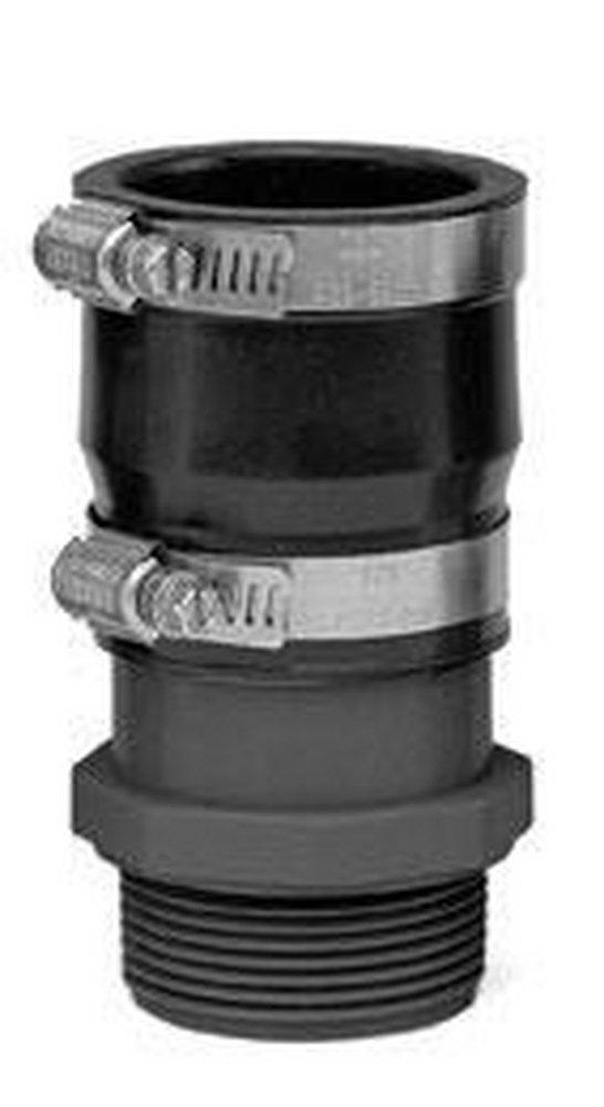 Jackel Black 1-1/2 in. Plastic Check Valve 