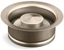 KOHLER Vibrant&reg; Brushed Bronze Metal Disposer Flange & Stopper 