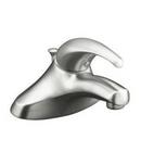 Single Lever Handle Lavatory Faucet in Brushed Chrome