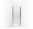 65-1/2 x 31-1/2 in. Frameless Pivot Shower Door in Matte Nickel
