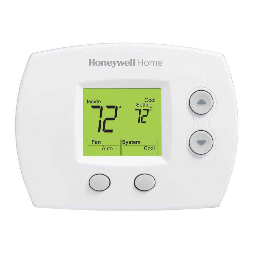 Honeywell Home Premier White&reg; 1H/1C Non-programmable Thermostat 