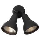Craftmade Textured Black 100 W 2 Light Incandescent Flood Light 