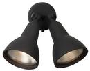 Craftmade Textured Matte Black 100 W 2 Light Incandescent Flood Light 