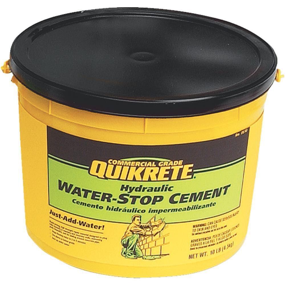 QUIKRETE&reg; Grey Hydraulic Water-Stop Cement 