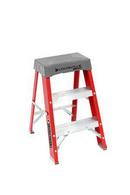 2 ft. Fiberglass Step Stool Ladder Type IA 300 Pound Load Capacity 