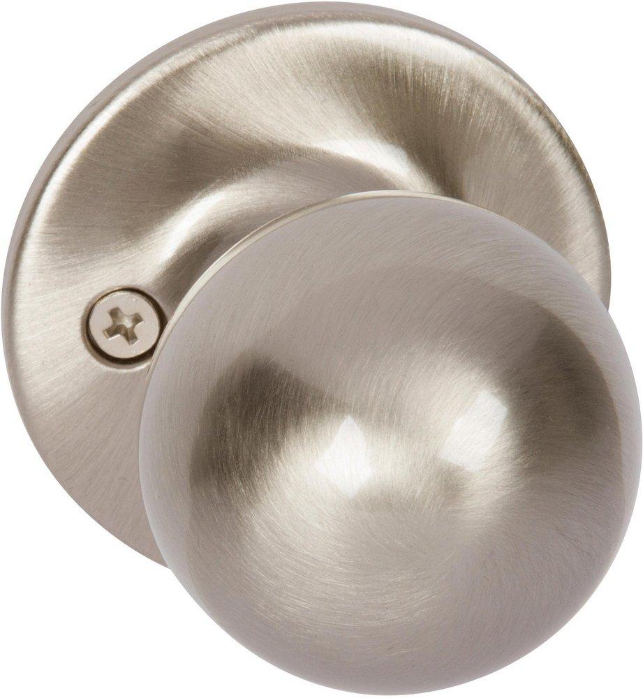 Delaney Satin Nickel Door Knob in Satin Nickel 
