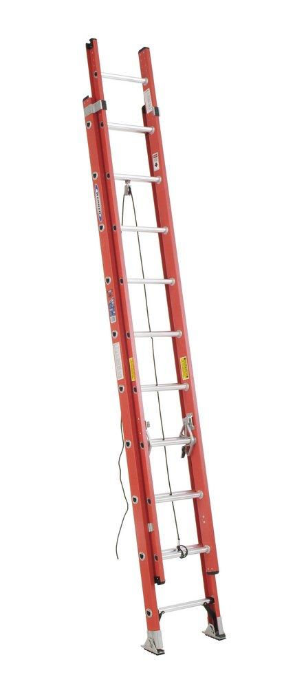 Werner Ladder Orange 20 FT F/GLS EXT LADDER Flat D 