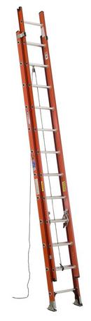 Werner Ladder Orange 300 lb. Fiberglass Extension Ladder 