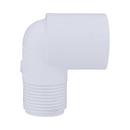 White PVC Schedule 40 90&deg; Socket x MPT Elbow 