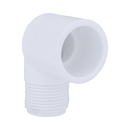 White MPT x Socket Weld 90 Degree PVC Street Elbow 